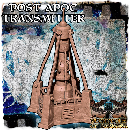 Post Apoc Transmitter Beacon